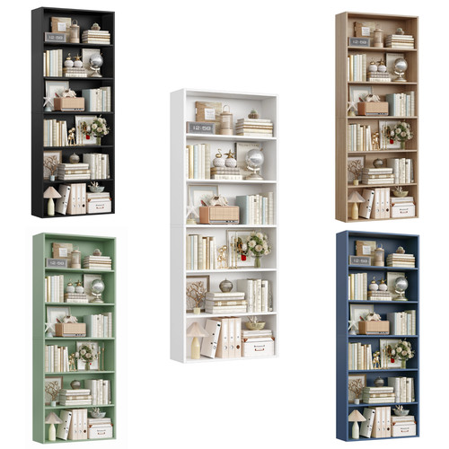 Bücherregal mit fächern - mit,