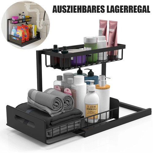 Metall unter waschbecken regal - unter,