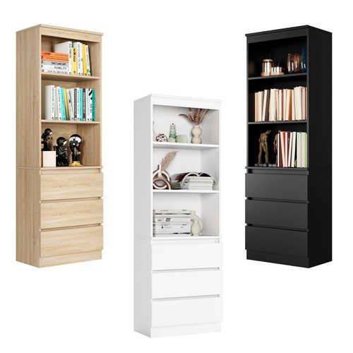 Bücherregal mit schubladen - mit, 3