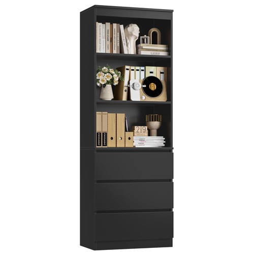 180 bücherregal mit 3 - 180,