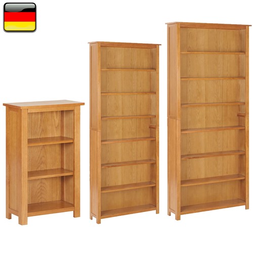 Bücherregal massiv holz - holz, eiche