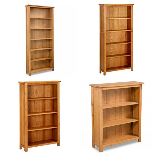 Bücherregal massivholz eiche - massivholz,