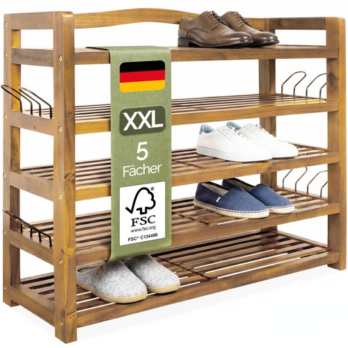 Schuhregal schuhschrank holz - schuhregal,